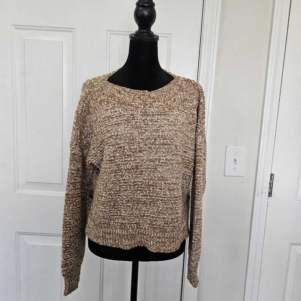 Madewell Boatneck Side Button Sweater Size Small{bx8}